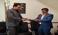 بازدید مدیریت شبکه بهداشت درگزین از اداره آموزش و پرورش به مناسبت روز معلم
